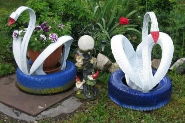 Jak zrobić łabędzia z opony - prosty sposób na piękną dekorację Jak zrobić łabędzia z opony - prosty sposób na piękną dekorację