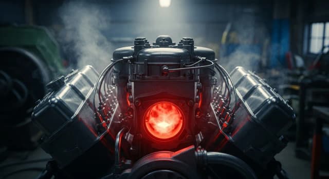 Przegrzany silnik: 6 objawów i szybkie rozwiązania problemu Przegrzany silnik: 6 objawów i szybkie rozwiązania problemu