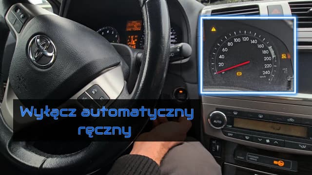 Odblokowanie elektrycznego hamulca ręcznego Toyota Avensis: krok po kroku Odblokowanie elektrycznego hamulca ręcznego Toyota Avensis: krok po kroku