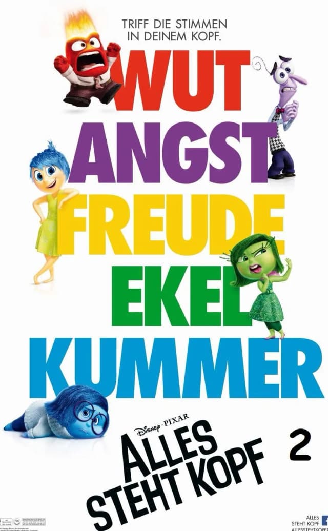 Alles steht Kopf 2: Niemcy zaskoczeni kontynuacją kultowej animacji Alles steht Kopf 2: Niemcy zaskoczeni kontynuacją kultowej animacji